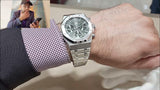 Audemars Piguet Royal Oak Automatic Grey Dial Silver Steel Strap Watch for Men - 15510ST.OO.1320ST.05