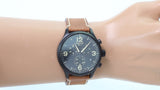 Tissot T Sport Chrono XL Black Dial Brown Leather Strap Watch For Men - T116.617.36.057.00 Buy Now By Tissot
