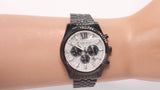Michael Kors Lexington Chronograph Crystals Silver Dial Black Steel Strap Watch for Men - MK8605 Buy Now By Michael Kors
