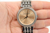 Michael Kors Darci Orange Dial Silver Stainless Steel Strap Watch for Women - MK3218 Buy Now By Michael Kors