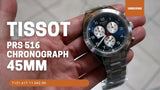 Tissot PRS 516 Chronograph Blue Dial Blue Steel Strap Watch for Men - T131.617.11.042.00 Buy Now By Tissot