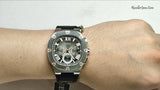 Guess Headline Chronograph Grey Dial Black Rubber Strap Watch for Men - GW0571G1 Buy Now By Guess