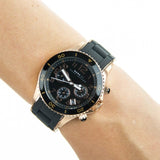 Marc Jacobs Rock Chronograph Black Dial Black Silicone Strap Watch for Women - MBM2553 Buy Now By Marc Jacobs