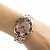 Marc Jacobs Blade Rose Gold Dial Rose Gold Steel Strap Watch for Women - MBM3127 Buy Now By Marc Jacobs