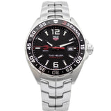 Shop Tag Heuer Formula 1 Senna Limited Edition Black Dial Silver Steel Strap Watch for Men - WAZ1012.BA0883 in USA