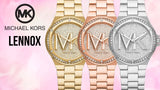 Michael Kors Lennox Quartz Silver Dial Silver Steel Strap Watch For Women - MK7234 Buy Now By Michael Kors