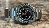 Seiko 5 Sports Checker Flag Special Edition Black Dial Silver Steel Strap Watch For Men - SRPK67K1 Buy Now By Seiko