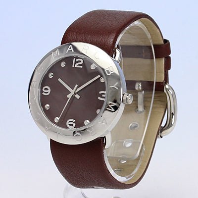 Marc Jacobs Amy Brown Dial Brown Leather Strap Watch for Women - MBM1139 Buy Now By Marc Jacobs