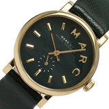 Marc Jacobs Baker Mini Green Dial Green Leather Strap Watch for Women - MBM1272 Buy Now By Marc Jacobs