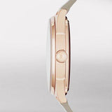 Marc Jacobs Tether Grey Dial Grey Leather Strap Watch for Women - MBM1375 Buy Now By Marc Jacobs