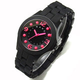 Marc Jacobs Pelly Black Dial Black Silicone Strap Watch for Women - MBM2530 Buy Now By Marc Jacobs