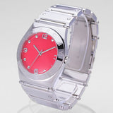 Marc Jacobs Classic Red Dial Silver Steel Strap Watch for Women - MBM3031 Buy Now By Marc Jacobs