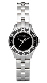 Marc Jacobs Blade Black Dial Silver Steel Strap Watch for Women - MBM3058 Buy Now By Marc Jacobs