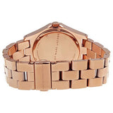 Marc Jacobs Henry Blue Dial Rose Gold Steel Strap Watch for Women - MBM3213 Buy Now By Marc Jacobs