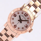 Marc Jacobs Amy White Dial Rose Gold Steel Strap Watch for Women - MBM3227 Buy Now By Marc Jacobs
