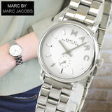 Marc Jacobs Baker White Dial Silver Steel Strap Watch for Women - MBM3246 Buy Now By Marc Jacobs