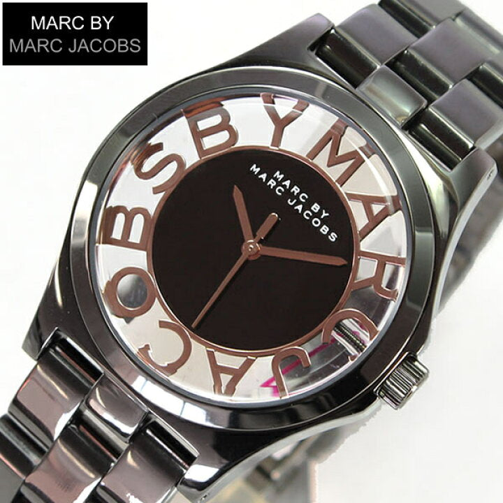 Marc Jacobs Henry Skeleton Black Dial Black Steel Strap Watch for Women - MBM3254 Buy Now By Marc Jacobs