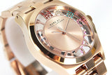 Marc Jacobs Henry Skeleton Rose Gold Dial Rose Gold Steel Strap Watch for Women - MBM3264 Buy Now By Marc Jacobs