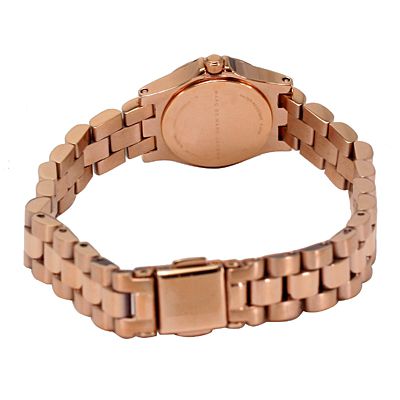 Marc Jacobs Peeker Rose Gold Dial Rose Gold Steel Strap Watch for Women - MBM3374 Buy Now By Marc Jacobs