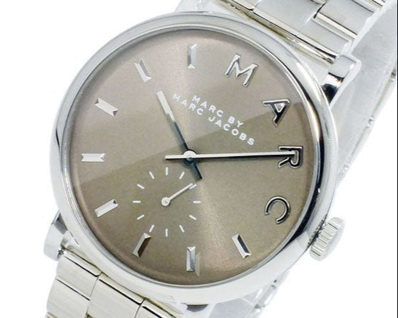 Marc Jacobs Baker Brown Dial Silver Steel Strap Watch For Women - MBM3329 Buy Now By Marc Jacobs