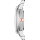 Marc Jacobs Baker White Dial Two Tone Steel Strap Watch for Women - MBM3331 Buy Now By Marc Jacobs