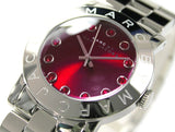 Marc Jacobs Amy Red Dial Silver Steel Strap Watch for Women - MBM3333 Buy Now By Marc Jacobs