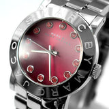 Marc Jacobs Amy Red Dial Silver Steel Strap Watch for Women - MBM3333 Buy Now By Marc Jacobs