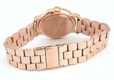 Marc Jacobs Baker White Dial Rose Gold Steel Strap Watch for Women - MBM3441 Buy Now By Marc Jacobs