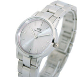Daniel Wellington Iconic Link Unitone Silver Dial Silver Steel Strap Watch For Women - DW00100402 Buy Now By Daniel Wellington