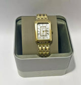 Fossil Raquel Three Hand Mother of Pearl Dial Gold Steel Strap Watch For Women - ES5304