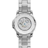 Fossil Grant Skeleton Black Dial Silver Steel Strap Watch for Men - ME3055 Buy Now By Fossil