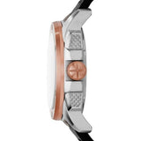 Fossil Modern Machine Automatic Skeleton Dial Black Leather Strap Watch for Men - ME3082 Buy Now By Fossil