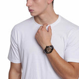 Fossil Townsman Automatic Skeleton Brown Dial Brown Leather Strap Watch for Men - ME3098 Buy Now By Fossil