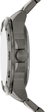 Fossil Bronson Automatic Skeleton Black Dial Grey Steel Strap Watch for Men - ME3218 Buy Now By Fossil