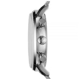 Emporio Armani Classic Chronograph Quartz Silver Dial Silver Mesh Bracelet Watch For Men - AR0390 Buy Now By Emporio Armani
