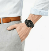 Hugo Boss Trophy Black Dial Black Steel Strap Watch for Men - 1513675 Buy Now By Hugo Boss