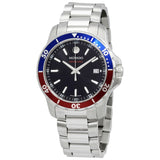 Movado Series 800 Pepsi Black Dial Silver Steel Strap Watch for Men - 2600152 Buy Now By Movado