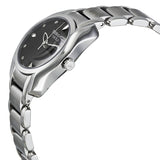 Tissot T Wave Black Dial Two Tone Steel Strap Watch For Women - T023.210.11.056.00 Buy Now By Tissot