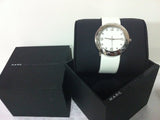 Marc Jacobs Amy White Dial White Leather Strap Watch for Women - MBM1136 Buy Now By Marc Jacobs