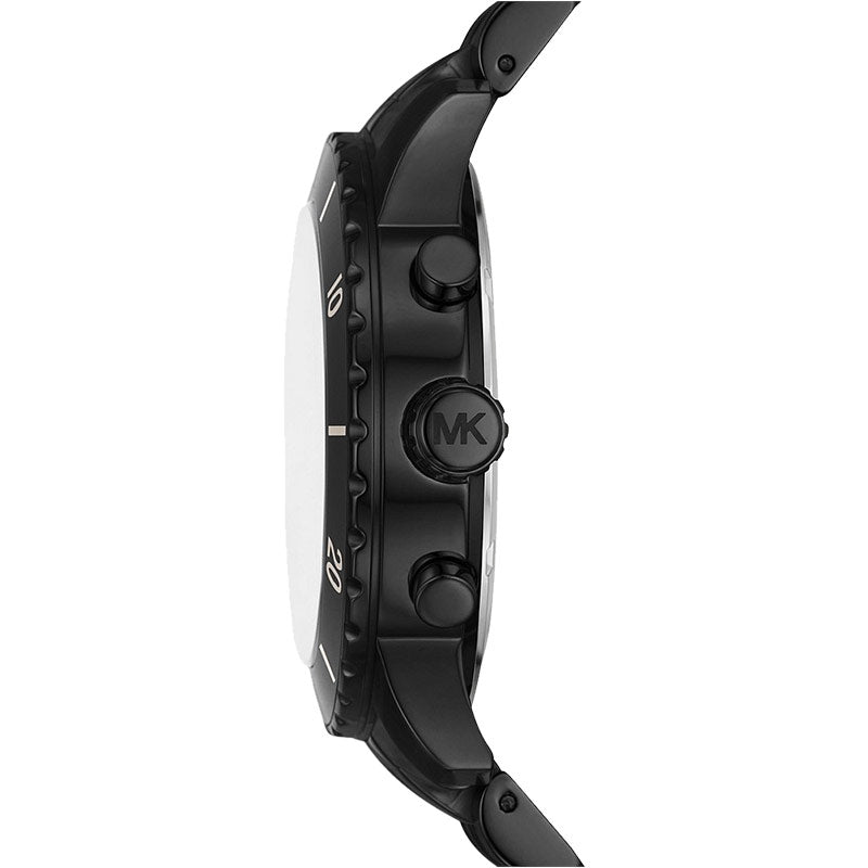 Michael Kors Cunningham Chronograph Black Dial Black Steel Strap Watch For Men - MK8965 Buy Now By Michael Kors