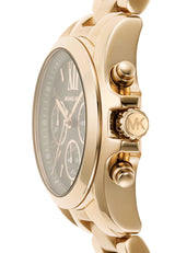 Michael Kors Bradshaw Chronograph Green Dial Gold Steel Strap Watch For Women - MK7257 Buy Now By Michael Kors