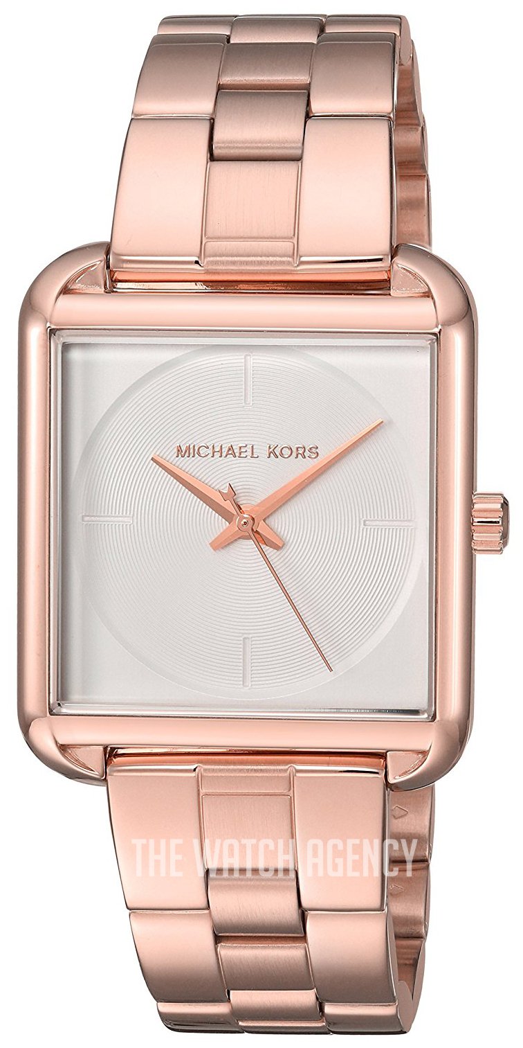 Michael Kors Lake Quartz White Dial Rose Gold Steel Strap Watch For Women - MK3645 Buy Now By Michael Kors