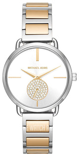 Michael Kors Silver Dial Two Tone Steel Strap Watch for Women - MK3679 Buy Now By Michael Kors
