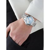 Michael Kors Bradshaw Chronograph Blue Dial Silver Steel Strap Watch For Women - MK6098 Buy Now By Michael Kors
