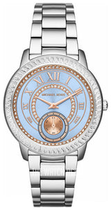 Michael Kors Madelyn Quartz Blue Dial Silver Steel Strap Watch For Women - MK6286 Buy Now By Michael Kors