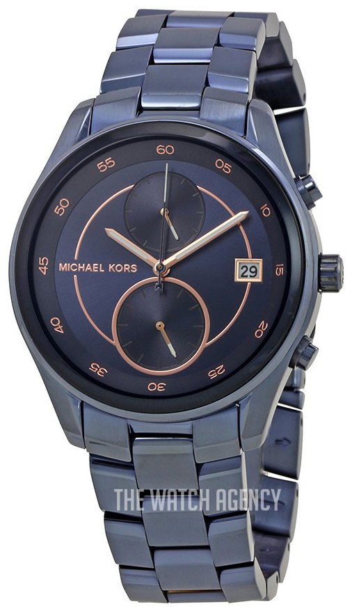 Michael Kors Briar Blue Dial Blue Steel Strap Watch For Women - MK6468 Buy Now By Michael Kors