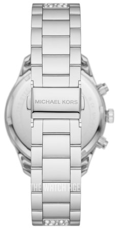 Michael Kors Layton Chronograph Silver Dial Silver Steel Strap Watch For Women - MK6976 Buy Now By Michael Kors