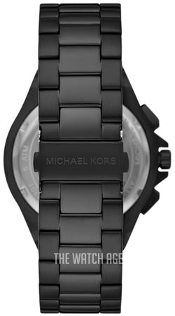 Michael Kors Lennox Chronograph Black Dial Black Steel Strap Watch For Men - MK8941 Buy Now By Michael Kors