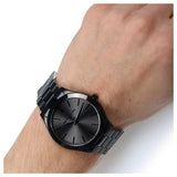 Michael Kors Slim Runway Black Dial Black Steel Strap Watch for Men - MK8507 Buy Now By Michael Kors