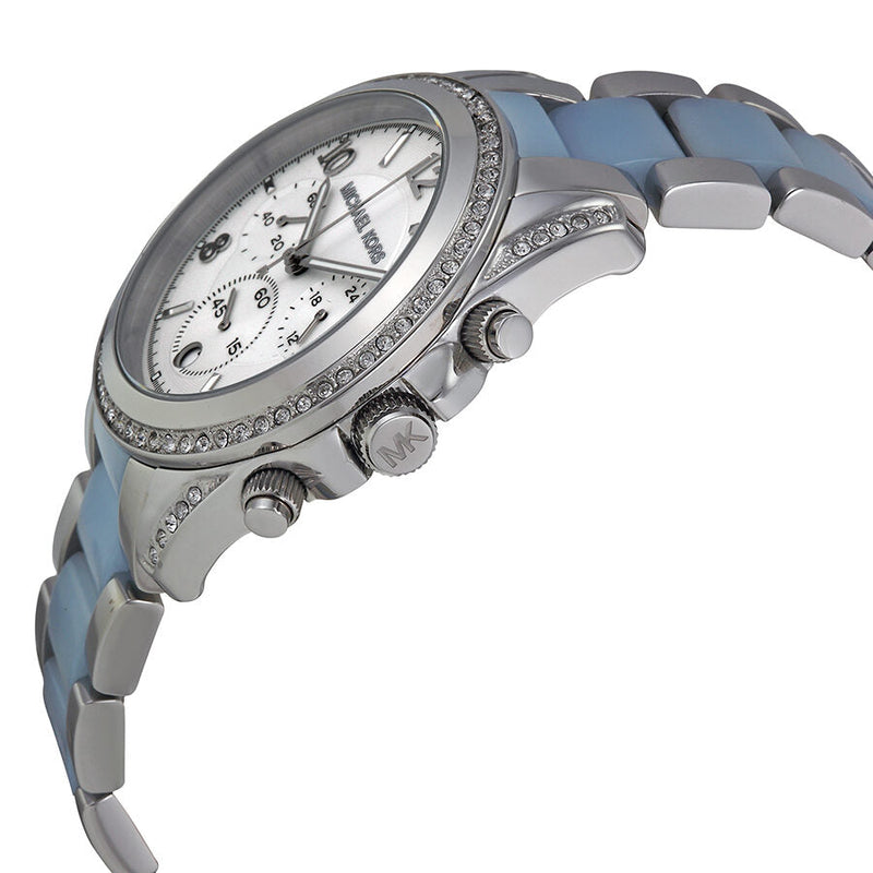 Michael Kors Blair Silver Dial Two Tone Steel Strap Watch for Women - MK6137 Buy Now By Michael Kors